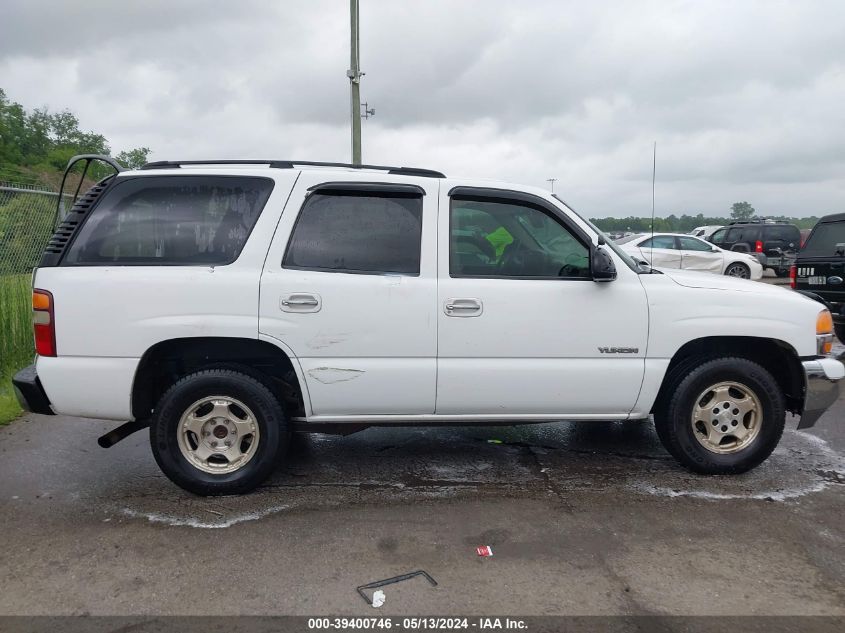 2002 GMC Yukon Sle VIN: 1GKEC13V82R152783 Lot: 39400746