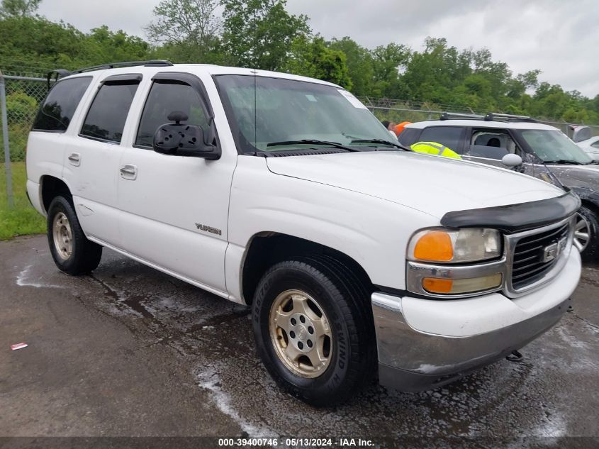 2002 GMC Yukon Sle VIN: 1GKEC13V82R152783 Lot: 39400746