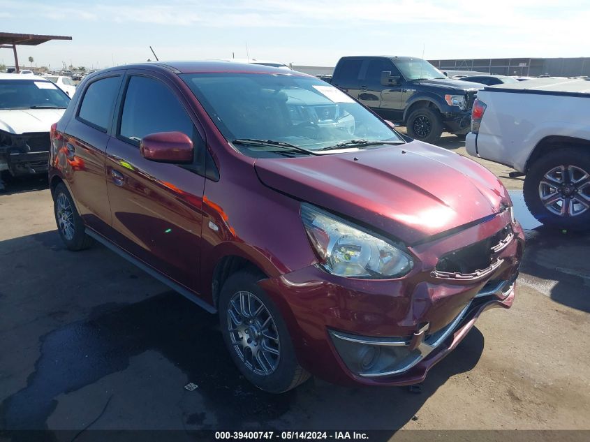 2017 Mitsubishi Mirage Es VIN: ML32A3HJ4HH010468 Lot: 39400747