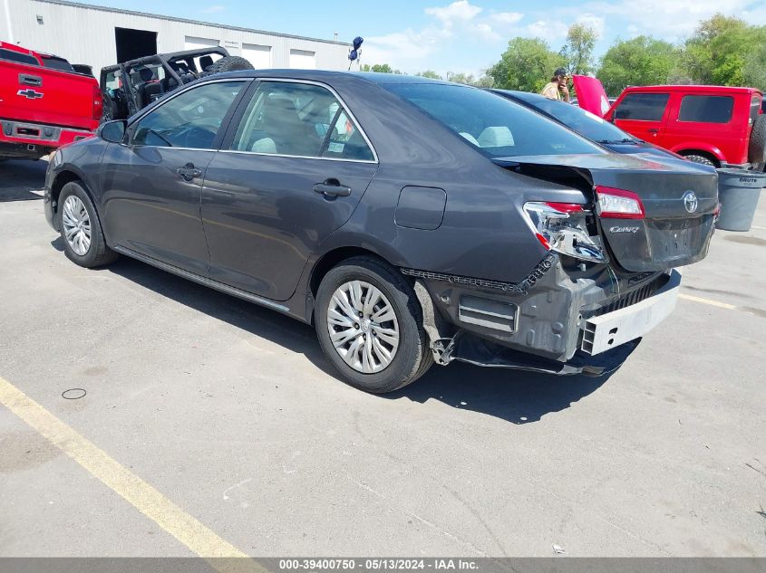 2012 Toyota Camry Le VIN: 4T4BF1FK6CR179472 Lot: 39400750