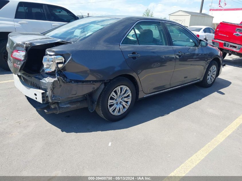 2012 Toyota Camry Le VIN: 4T4BF1FK6CR179472 Lot: 39400750