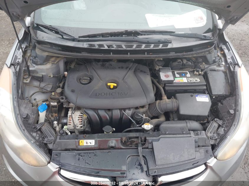 2012 Hyundai Elantra Limited (Ulsan Plant) VIN: KMHDH4AE0CU310234 Lot: 39400752