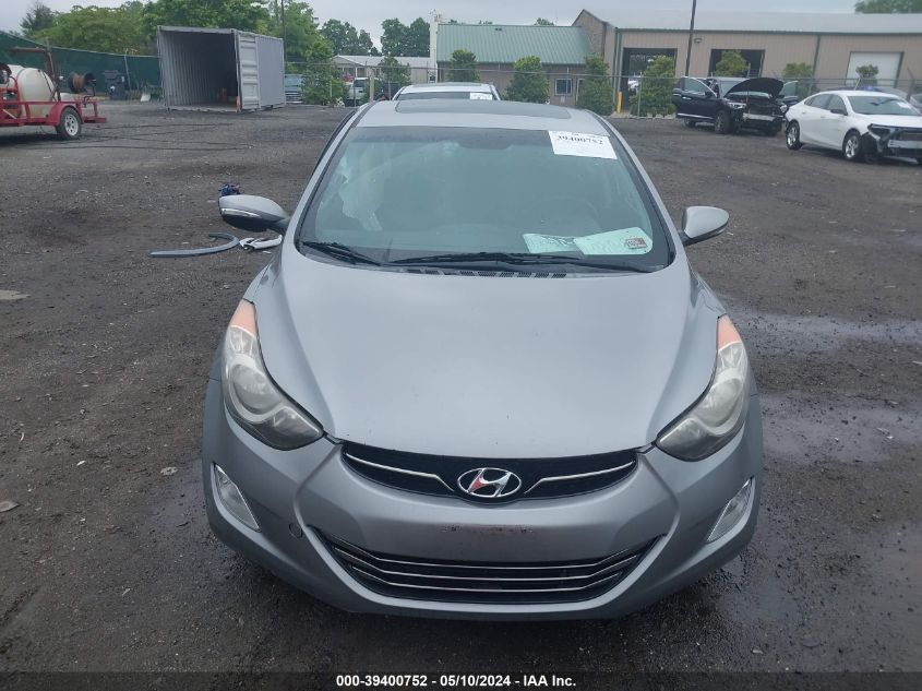 2012 Hyundai Elantra Limited (Ulsan Plant) VIN: KMHDH4AE0CU310234 Lot: 39400752