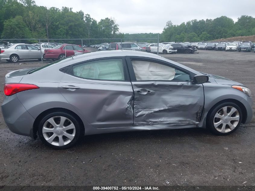 2012 Hyundai Elantra Limited (Ulsan Plant) VIN: KMHDH4AE0CU310234 Lot: 39400752