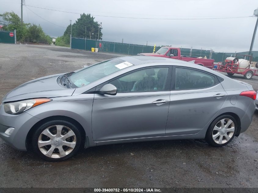 2012 Hyundai Elantra Limited (Ulsan Plant) VIN: KMHDH4AE0CU310234 Lot: 39400752