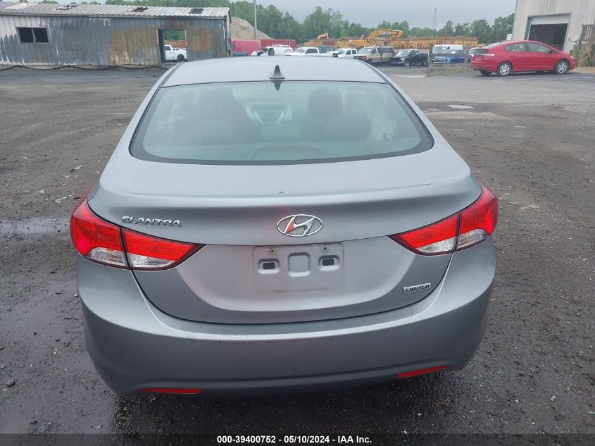 2012 Hyundai Elantra Limited (Ulsan Plant) VIN: KMHDH4AE0CU310234 Lot: 39400752