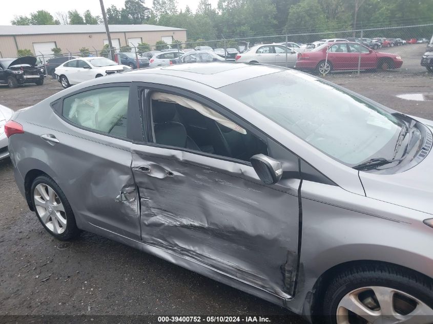 2012 Hyundai Elantra Limited (Ulsan Plant) VIN: KMHDH4AE0CU310234 Lot: 39400752