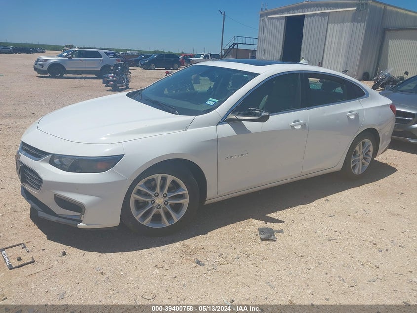 VIN 1G1ZD5ST2JF133589 2018 CHEVROLET MALIBU LT