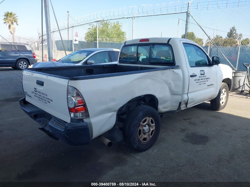 2010 Toyota Tacoma VIN: 5TENX4CNXAZ701551 Lot: 39400759