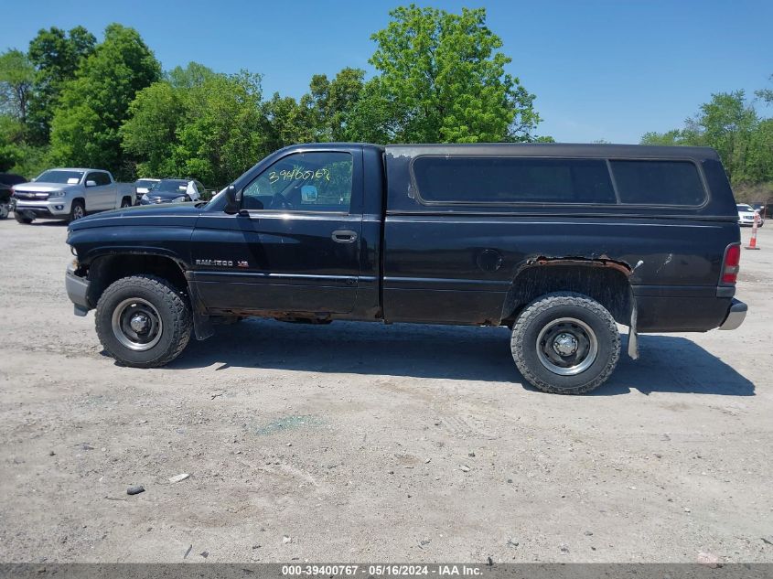 1996 Dodge Ram 1500 VIN: 1B7HF16Z2TJ185549 Lot: 39400767