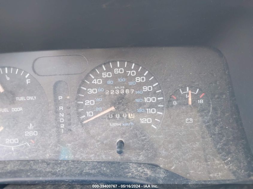 1996 Dodge Ram 1500 VIN: 1B7HF16Z2TJ185549 Lot: 39400767