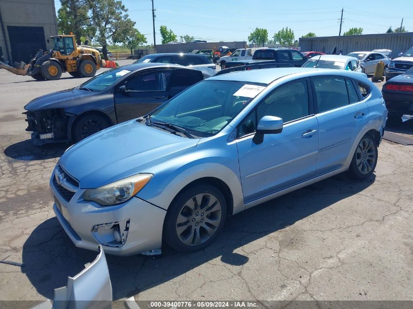 2012 Subaru Impreza 2.0I Sport Premium VIN: JF1GPAL65CH231603 Lot: 39400776