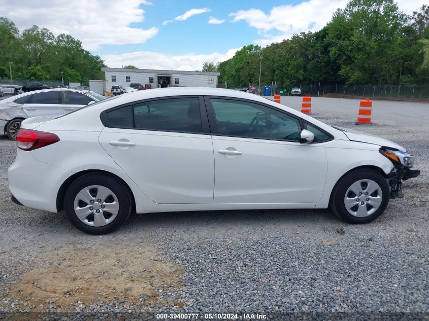 2017 KIA FORTE LX - 3KPFK4A7XHE050012