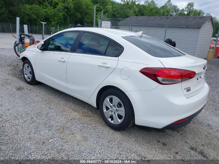 2017 Kia Forte Lx VIN: 3KPFK4A7XHE050012 Lot: 39400777