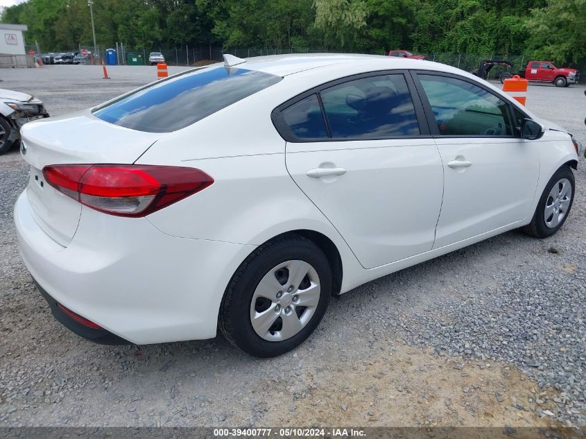 2017 Kia Forte Lx VIN: 3KPFK4A7XHE050012 Lot: 39400777