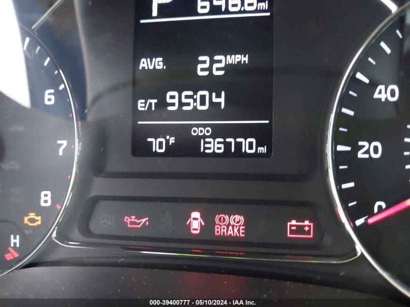 2017 KIA FORTE LX - 3KPFK4A7XHE050012