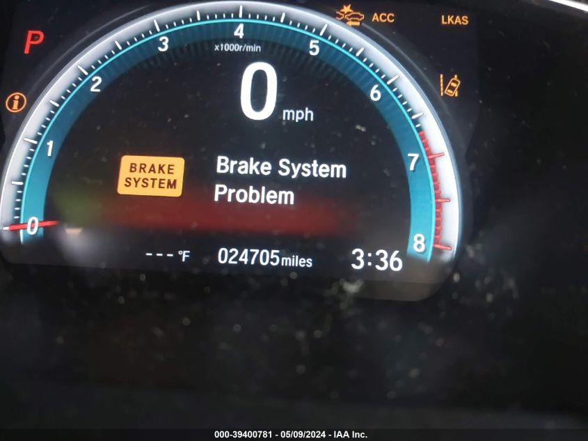 2019 Honda Civic Lx VIN: 19XFC2F64KE025423 Lot: 39400781