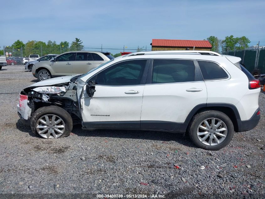 2017 Jeep Cherokee Limited 4X4 VIN: 1C4PJMDB6HW598358 Lot: 39400789