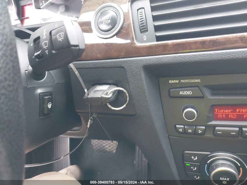 2010 BMW 328I xDrive VIN: WBAPK7C56AA458367 Lot: 39400793