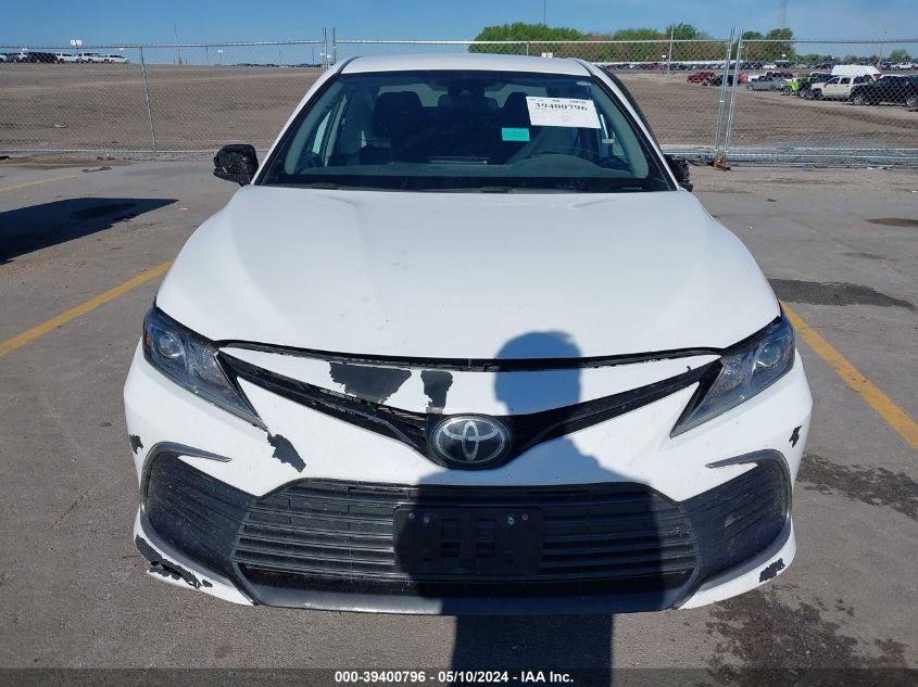 2021 Toyota Camry Le VIN: 4T1C11AK5MU452343 Lot: 39400796