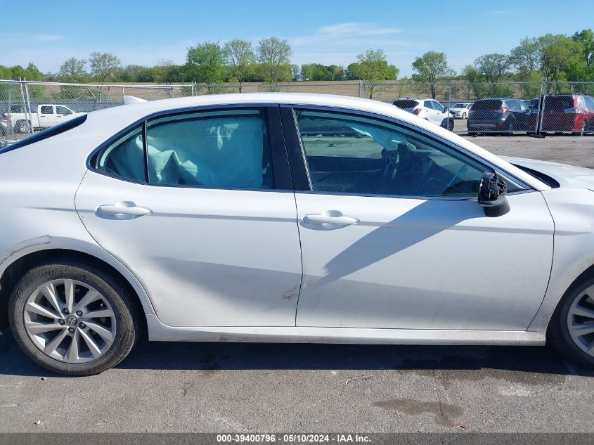 2021 Toyota Camry Le VIN: 4T1C11AK5MU452343 Lot: 39400796