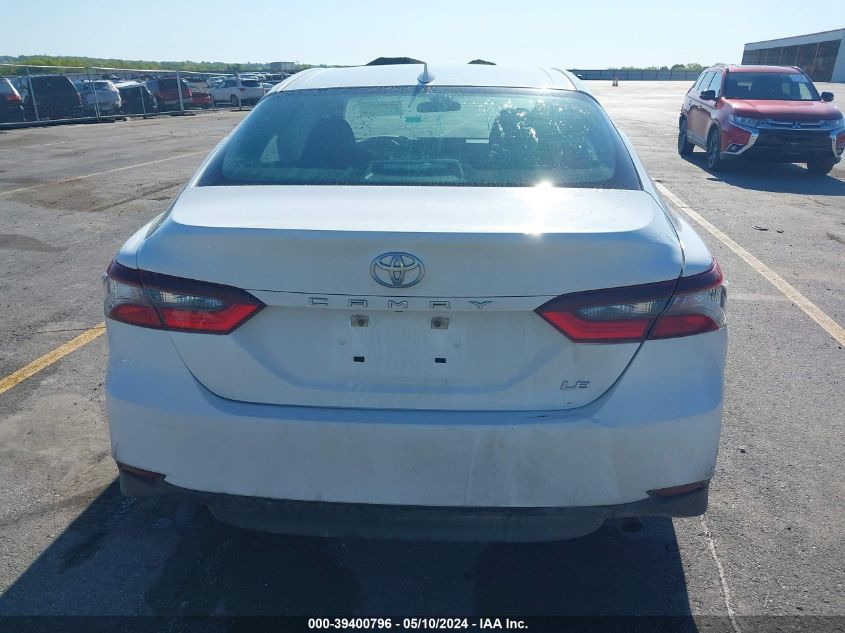 2021 Toyota Camry Le VIN: 4T1C11AK5MU452343 Lot: 39400796