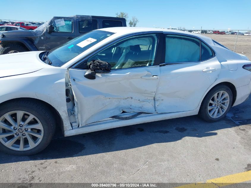 2021 Toyota Camry Le VIN: 4T1C11AK5MU452343 Lot: 39400796