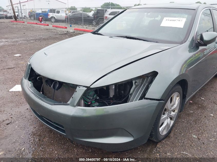 2010 Honda Accord 2.4 Ex-L VIN: 1HGCP2F82AA168396 Lot: 39400797