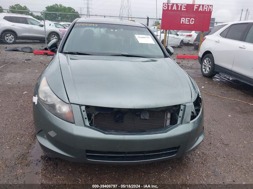 2010 Honda Accord 2.4 Ex-L VIN: 1HGCP2F82AA168396 Lot: 39400797