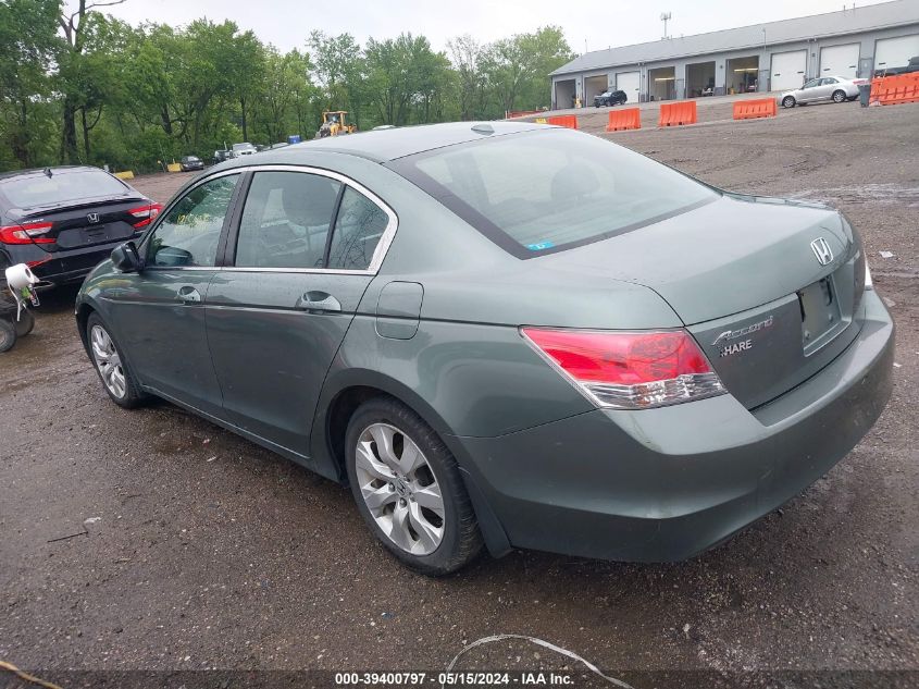 2010 Honda Accord 2.4 Ex-L VIN: 1HGCP2F82AA168396 Lot: 39400797