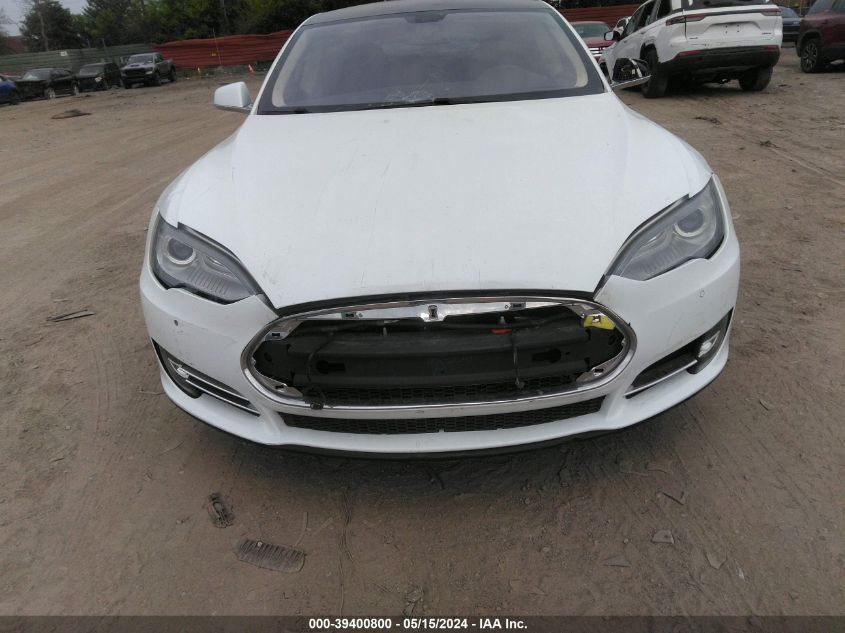 2014 Tesla Model S P85 VIN: 5YJSA1H12EFP33328 Lot: 39400800