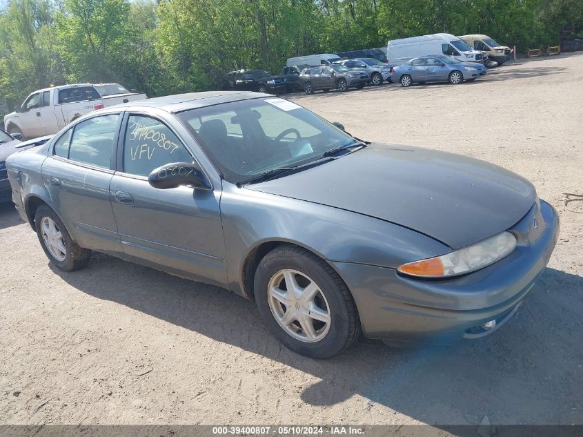 2004 Oldsmobile Alero Gl1 VIN: 1G3NL52E54C208804 Lot: 39400807