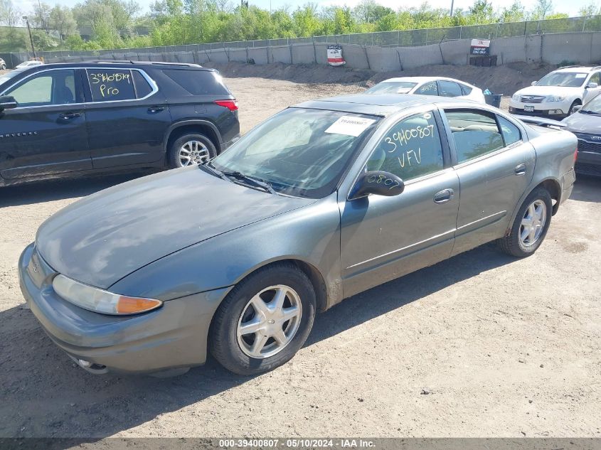 2004 Oldsmobile Alero Gl1 VIN: 1G3NL52E54C208804 Lot: 39400807