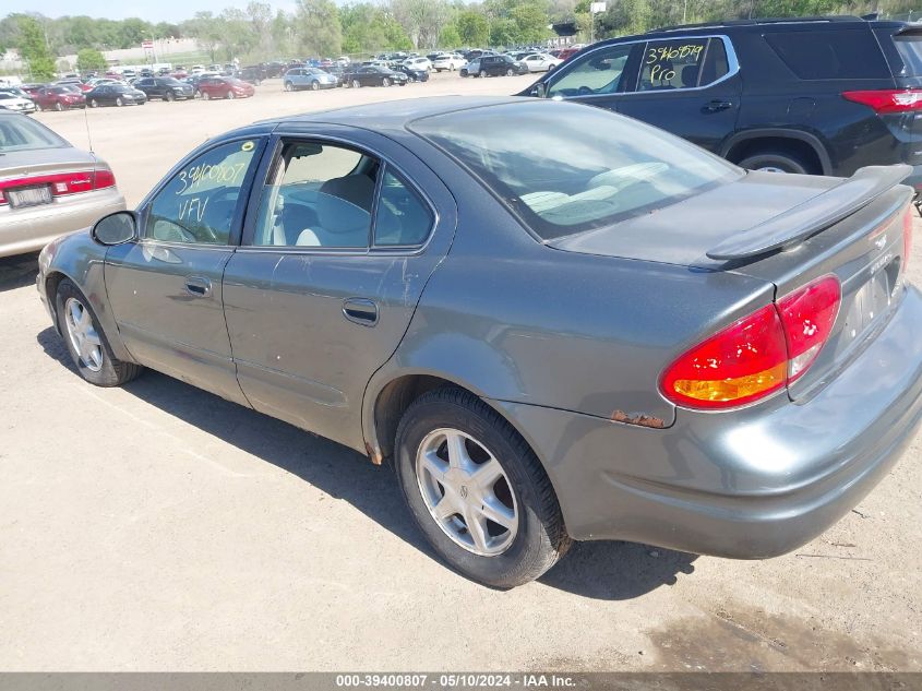 2004 Oldsmobile Alero Gl1 VIN: 1G3NL52E54C208804 Lot: 39400807