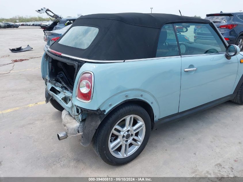 2011 Mini Cooper VIN: WMWZN3C53BT133738 Lot: 39400813