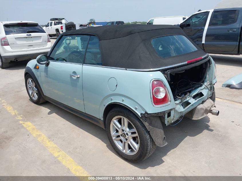 2011 Mini Cooper VIN: WMWZN3C53BT133738 Lot: 39400813