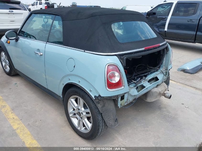 2011 Mini Cooper VIN: WMWZN3C53BT133738 Lot: 39400813