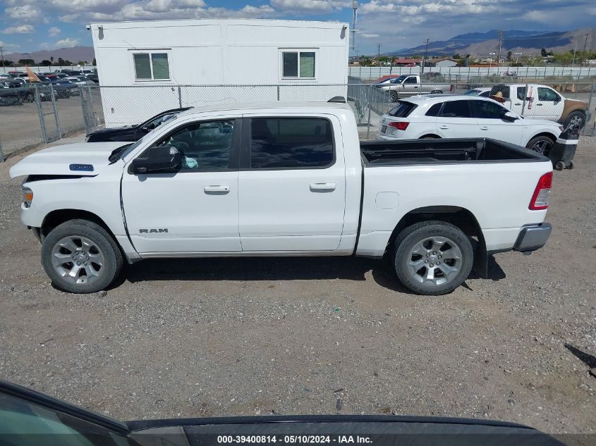 2022 Ram 1500 Big Horn 4X4 5'7 Box VIN: 1C6RRFFG2NN386152 Lot: 39400814