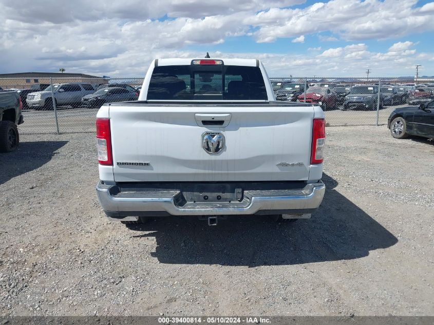 2022 Ram 1500 Big Horn 4X4 5'7 Box VIN: 1C6RRFFG2NN386152 Lot: 39400814