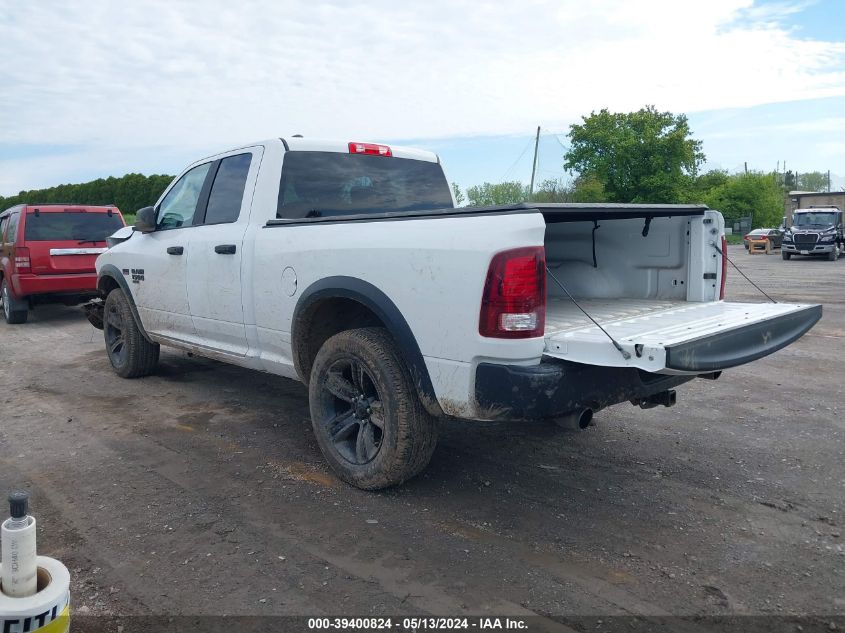 2022 Ram 1500 Classic Warlock Quad Cab 4X4 6'4 Box VIN: 1C6RR7GT7NS149708 Lot: 39400824