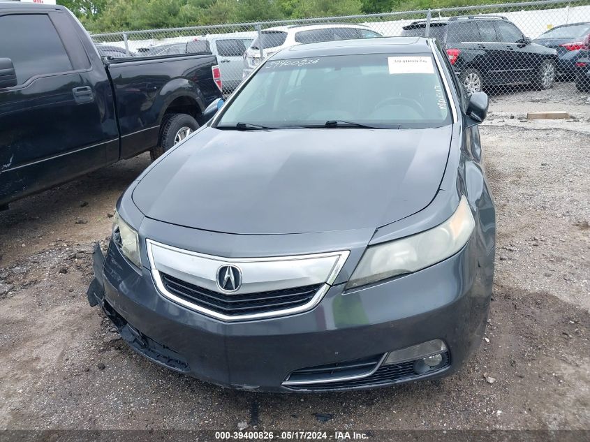 2012 Acura Tl 3.5 VIN: 19UUA8F21CA009019 Lot: 39400826