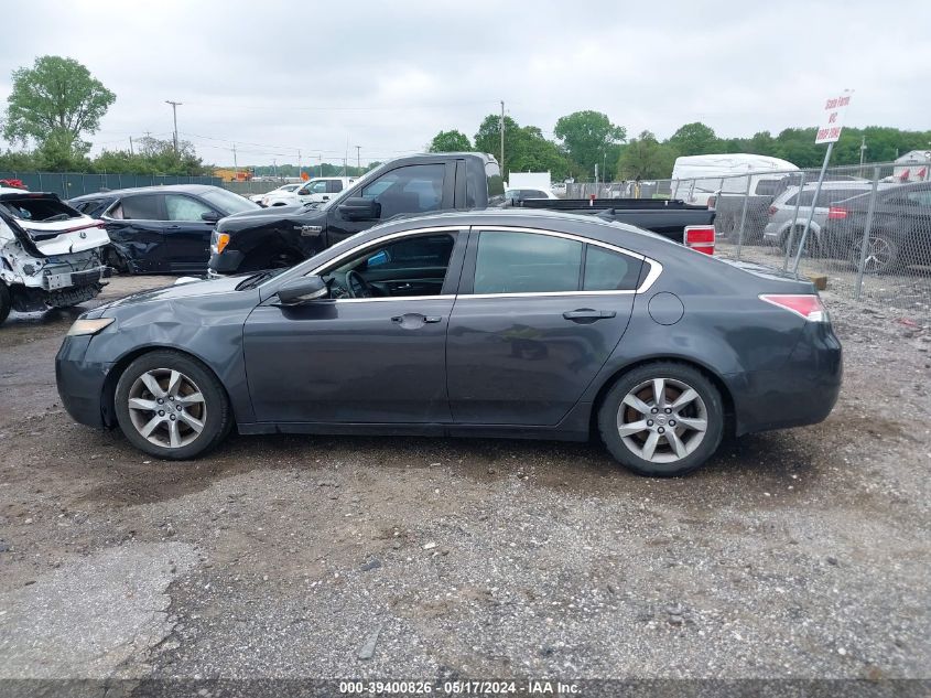 2012 Acura Tl 3.5 VIN: 19UUA8F21CA009019 Lot: 39400826