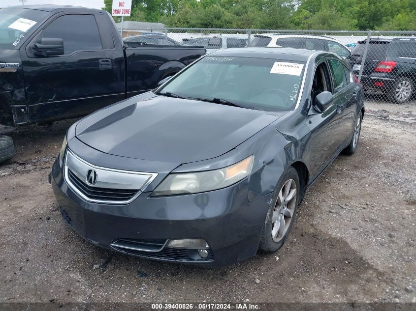 2012 Acura Tl 3.5 VIN: 19UUA8F21CA009019 Lot: 39400826