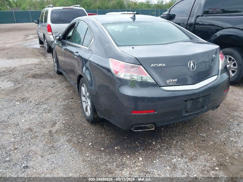 2012 Acura Tl 3.5 VIN: 19UUA8F21CA009019 Lot: 39400826