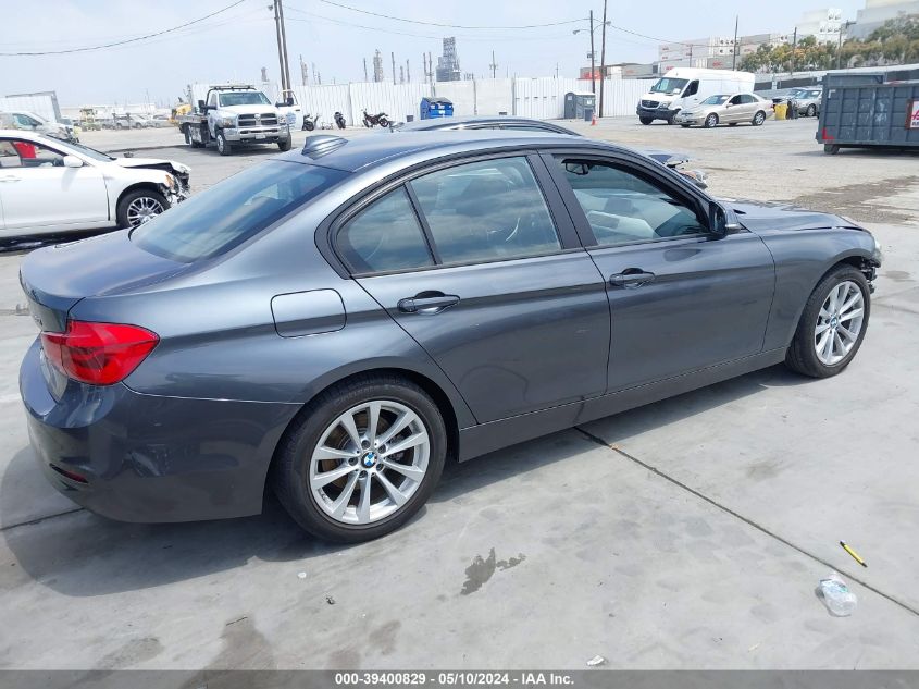 2018 BMW 320I VIN: WBA8A9C50JAH12645 Lot: 39400829