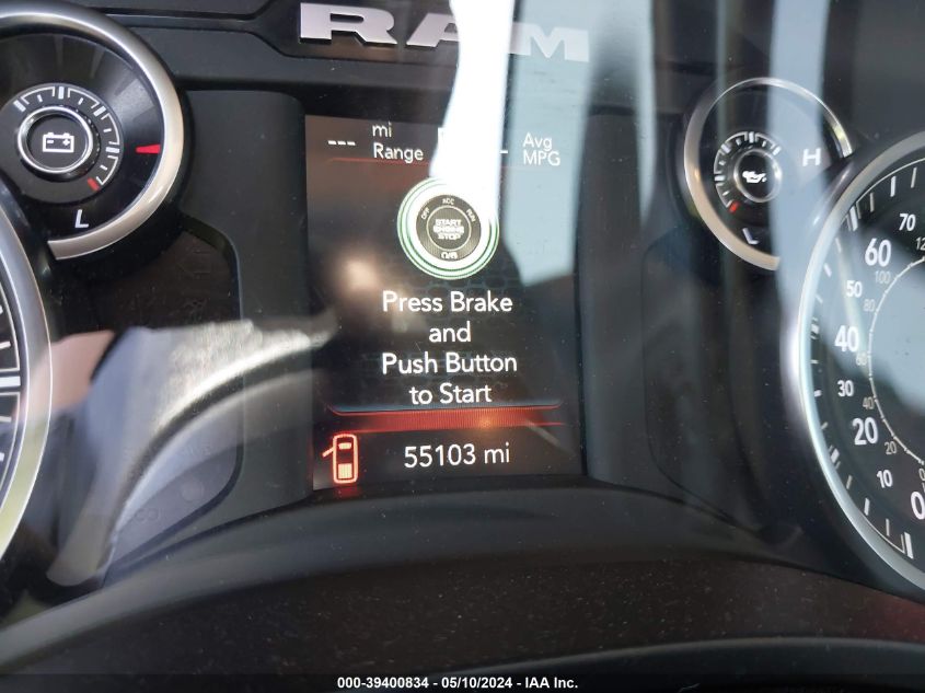 2020 Ram 1500 Lone Star 4X2 5'7 Box VIN: 1C6RREFT1LN186058 Lot: 39400834