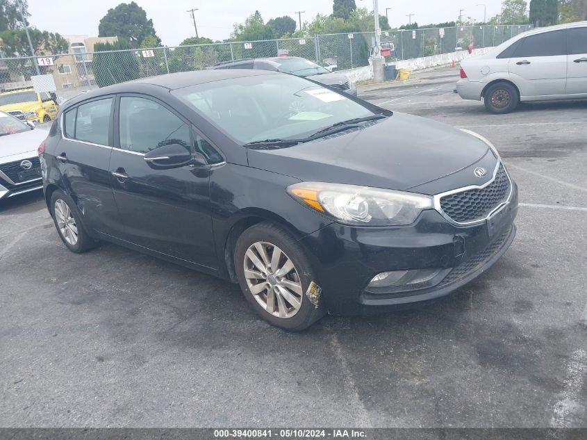 2015 Kia Forte Ex VIN: KNAFX5A87F5300361 Lot: 39400841