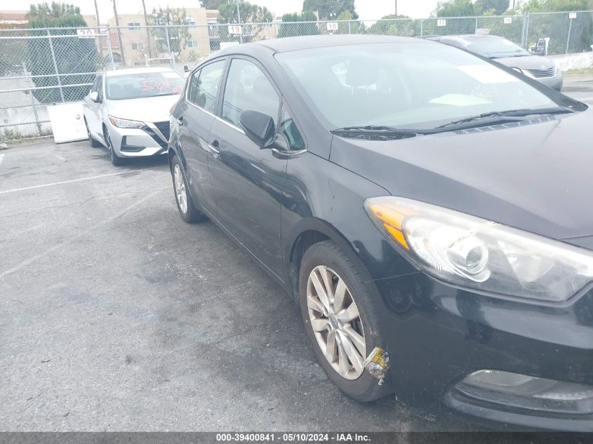 2015 Kia Forte Ex VIN: KNAFX5A87F5300361 Lot: 39400841