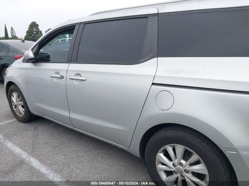 2015 Kia Sedona Lx VIN: KNDMB5C10F6034880 Lot: 39400847