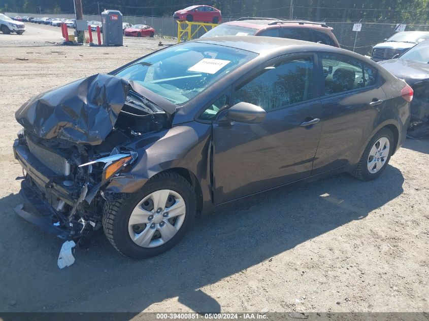 2018 Kia Forte Lx VIN: 3KPFK4A77JE174681 Lot: 39400851